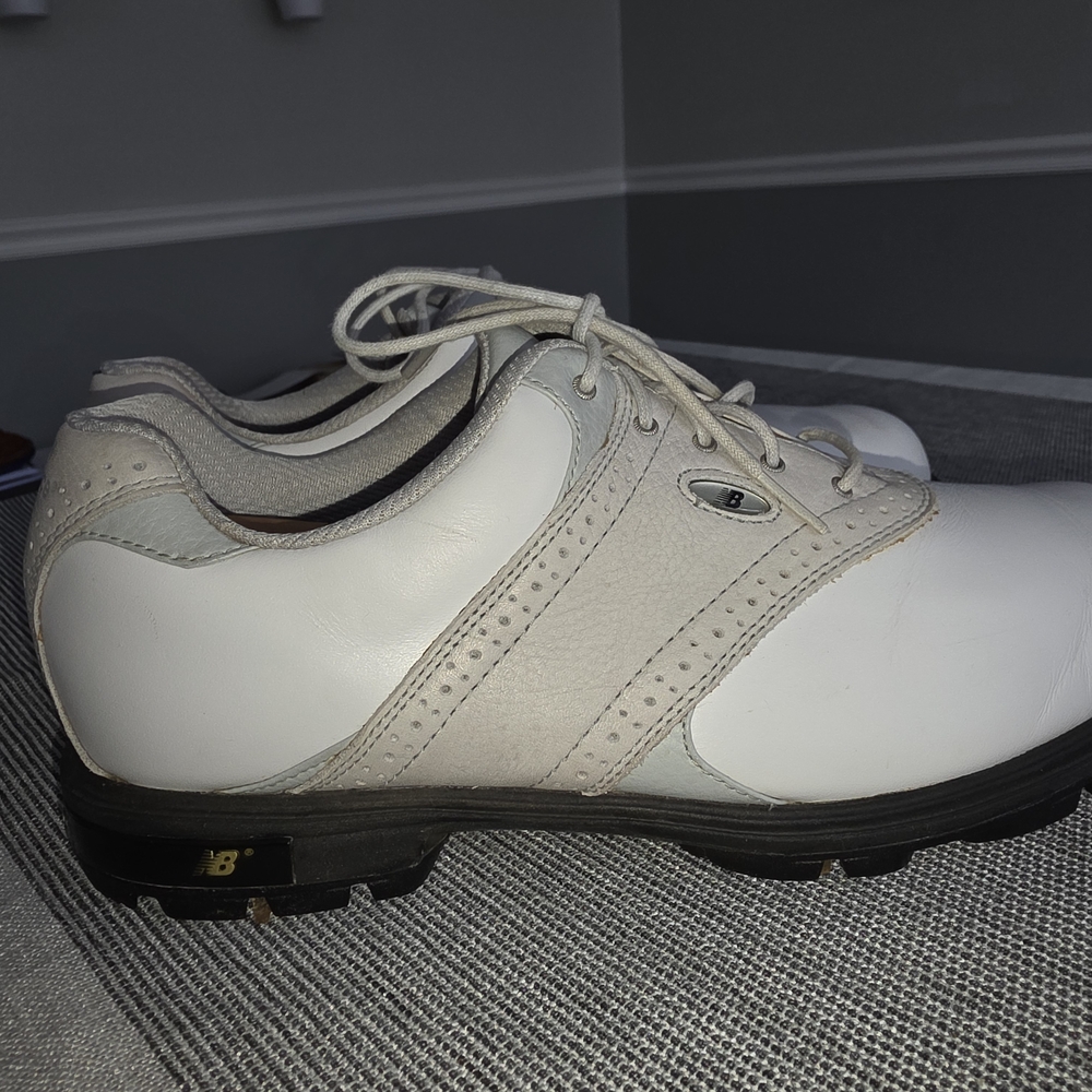 New Balance Womans Classic White Golf Shoes